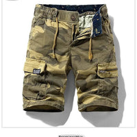 Men's Summer New Camouflage American Street Outdoor Tooling Shorts Stretch Cross-border for Amazon 9383 - MANDOTOS INTERNATIONAL
