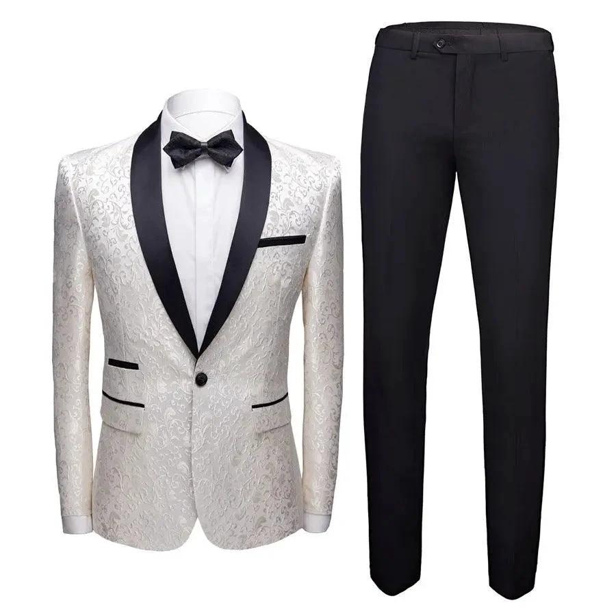 Men's Wedding Suit Set - Formal Dress Suit - MANDOTOS