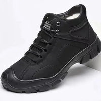 Men's Winter Ankle Boots - Waterproof, Non-slip Work Shoes - MANDOTOS INTERNATIONAL