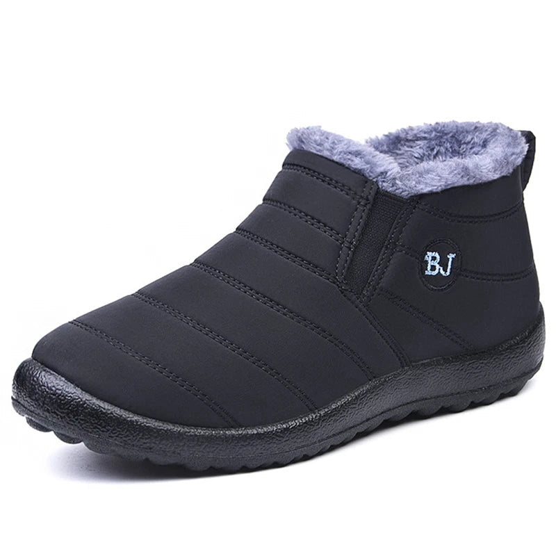 Men's Winter Snow Boots Waterproof Outdoor Work Shoes Plus Size - MANDOTOS INTERNATIONAL