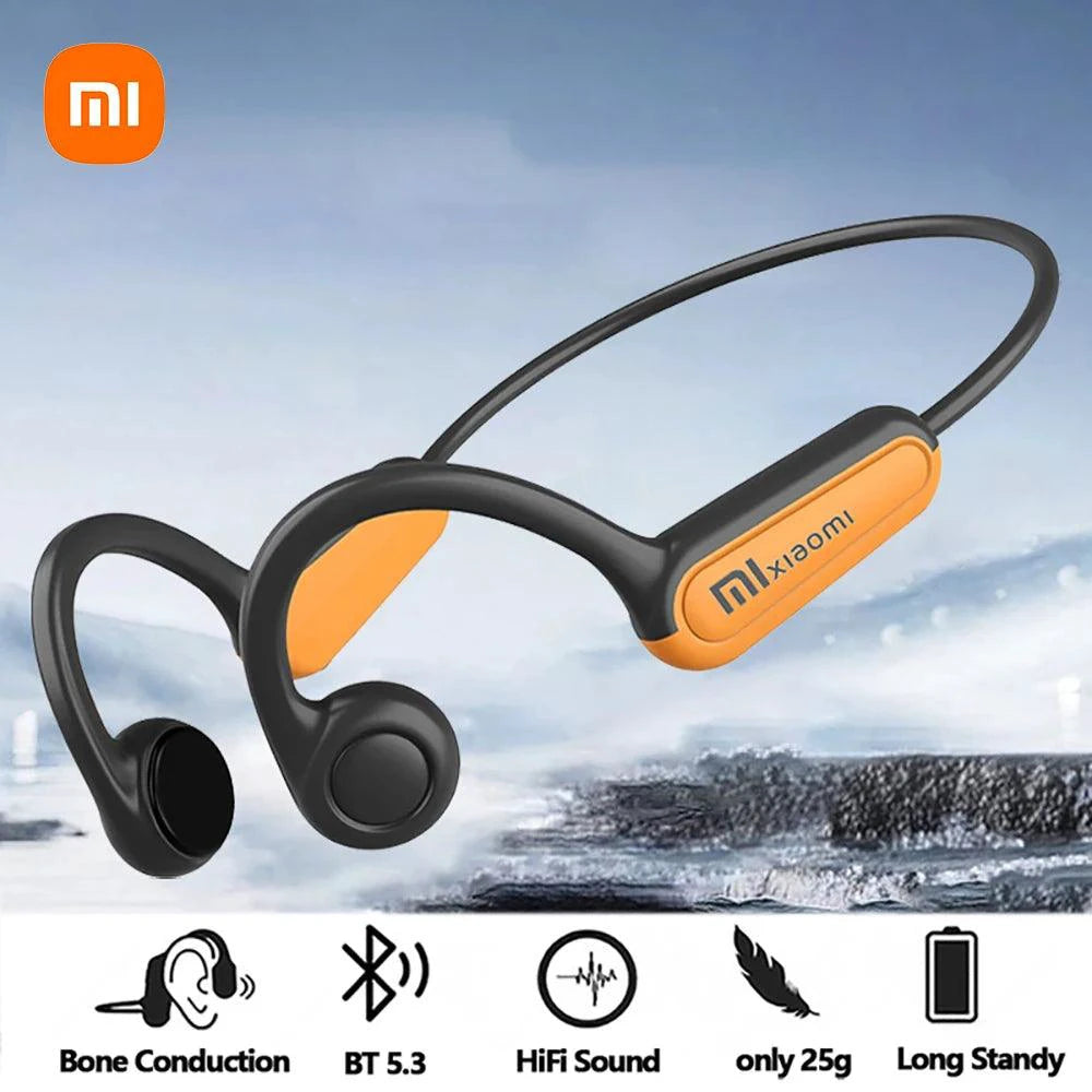 Xiaomi Mijia Bone Conduction Earphones - Bluetooth 5.3, Waterproof, Sports-Ready Headphones for Running & Driving - MANDOTOS