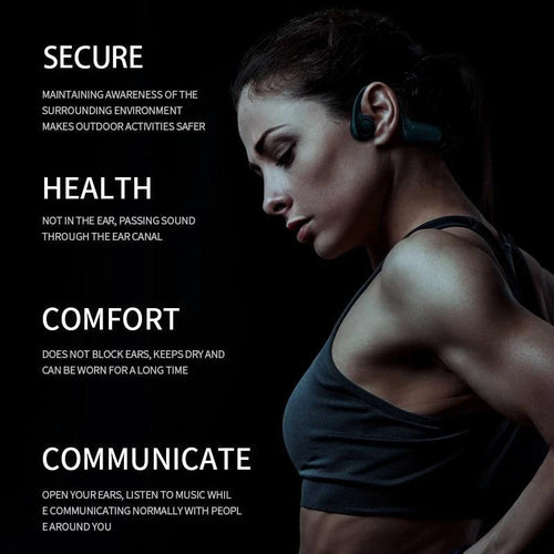 Xiaomi Mijia Bone Conduction Earphones - Bluetooth 5.3, Waterproof, Sports-Ready Headphones for Running & Driving - MANDOTOS