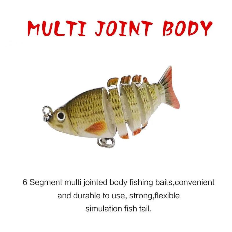Mini Multi Jointed Swimbait Fishing Lure - MANDOTOS