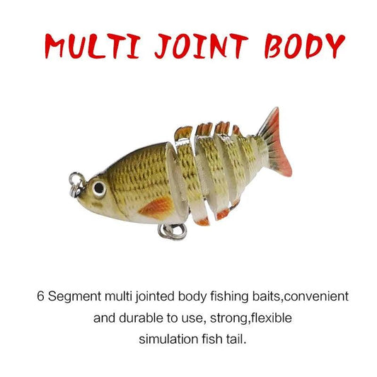 Mini Multi Jointed Swimbait Fishing Lure - MANDOTOS