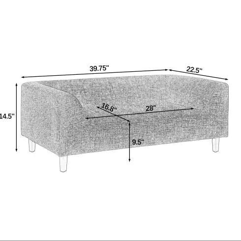 Modern Comfort Pet Sofa for Large Dogs - MANDOTOS