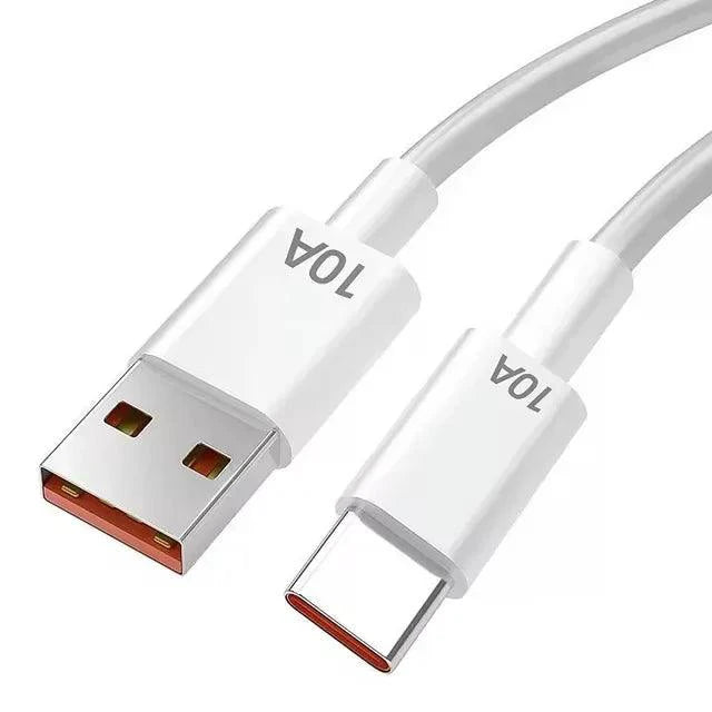 Universal USB Type C Cable - 120W Super Fast Charging for Huawei P40/P30 & Xiaomi Redmi - Available in 0.3/1/1.5/2M - MANDOTOS