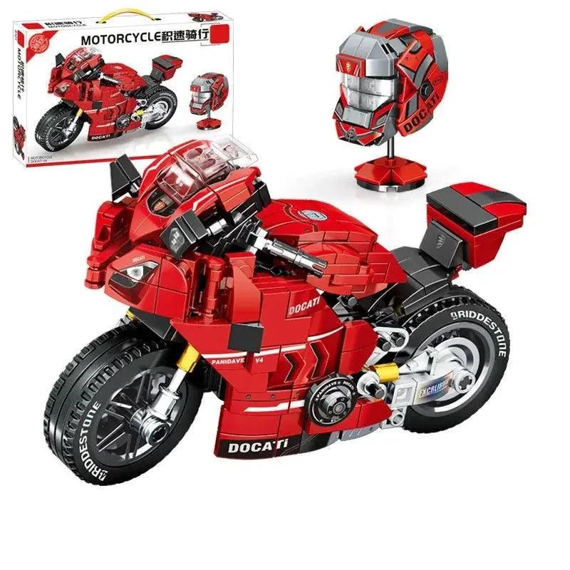 Motorcycle Model Educational Toy - MANDOTOS