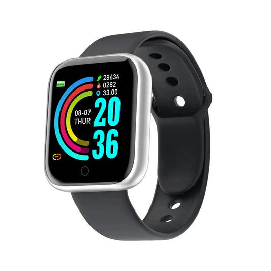 Multifunctional Smart Watch Men Women Bluetooth Connected Phone Music Fitness Sports Bracelet Sleep Monitor Y68 Smartwatch D20 - MANDOTOS