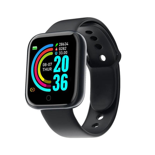 Multifunctional Smart Watch Men Women Bluetooth Connected Phone Music Fitness Sports Bracelet Sleep Monitor Y68 Smartwatch D20 - MANDOTOS
