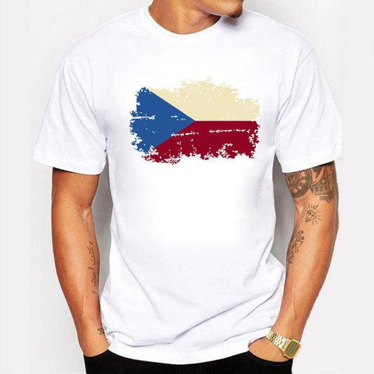 National Flag Mens T Shirts Short Sleeve - MANDOTOS