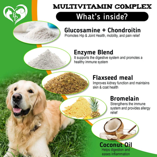 Natural Flea & Tick Defense Chews for Dogs - MANDOTOS