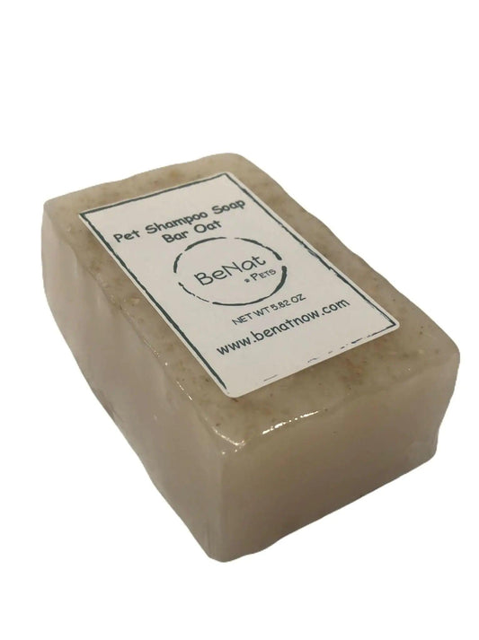 NatureBuddy Handcrafted Pet Soap, Oat 5.8 oz - MANDOTOS