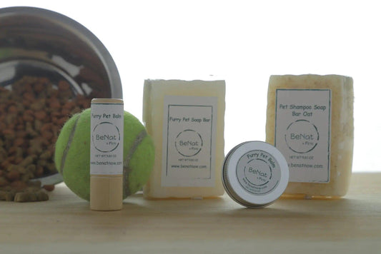 NatureBuddy Handcrafted Pet Soap, Oat 5.8 oz - MANDOTOS