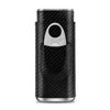 New Arrival Portable Men Gift Cigar Case Reusable 3 Cigars Capacity PU Leather Wood Cigar Tool Cutter Case Travel Storage Box - MANDOTOS INTERNATIONAL