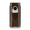 New Arrival Portable Men Gift Cigar Case Reusable 3 Cigars Capacity PU Leather Wood Cigar Tool Cutter Case Travel Storage Box - MANDOTOS INTERNATIONAL