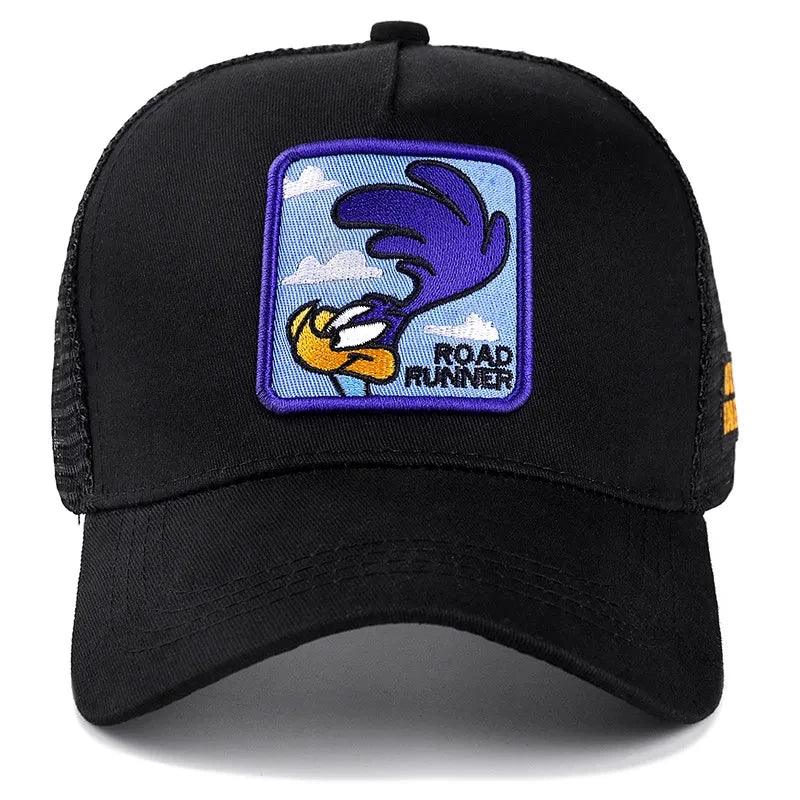 New Brand Anime BUNNY TAZ DUCK Snapback Cap Cotton Baseball Cap Men Women Hip Hop Dad Mesh Hat Trucker Dropshipping - MANDOTOS