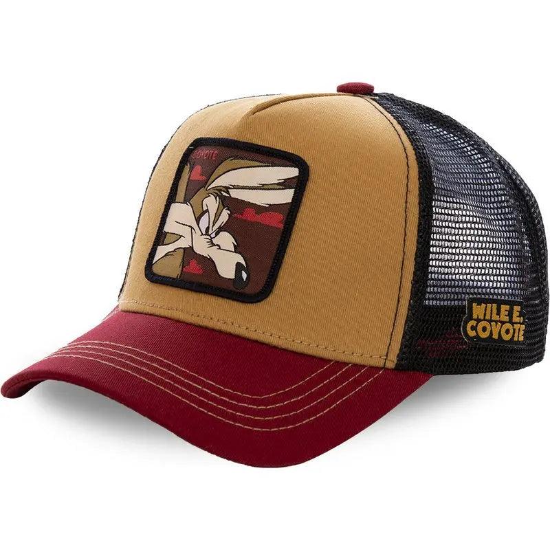 New Brand Anime BUNNY TAZ DUCK Snapback Cap Cotton Baseball Cap Men Women Hip Hop Dad Mesh Hat Trucker Dropshipping - MANDOTOS