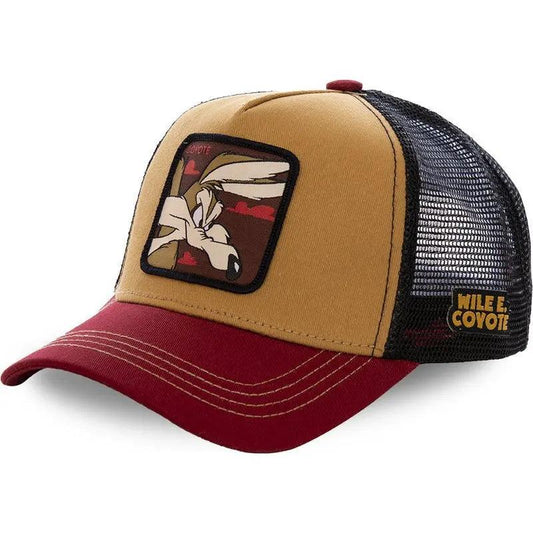 New Brand Anime BUNNY TAZ DUCK Snapback Cap Cotton Baseball Cap Men Women Hip Hop Dad Mesh Hat Trucker Dropshipping - MANDOTOS