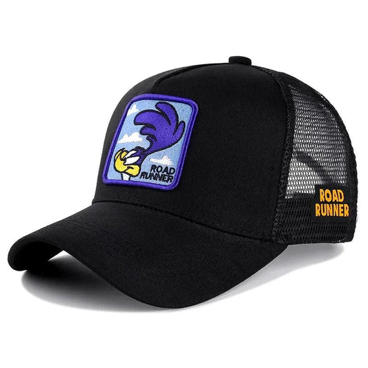 New Brand Anime BUNNY TAZ DUCK Snapback Cap Cotton Baseball Cap Men Women Hip Hop Dad Mesh Hat Trucker Dropshipping - MANDOTOS