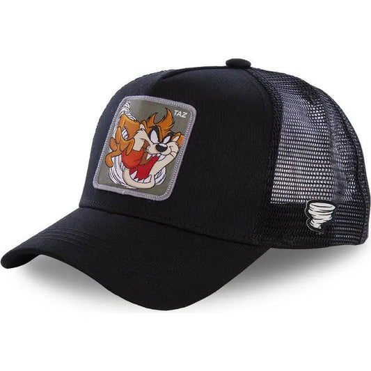 New Brand Anime BUNNY TAZ DUCK Snapback Cap Cotton Baseball Cap Men Women Hip Hop Dad Mesh Hat Trucker Dropshipping - MANDOTOS