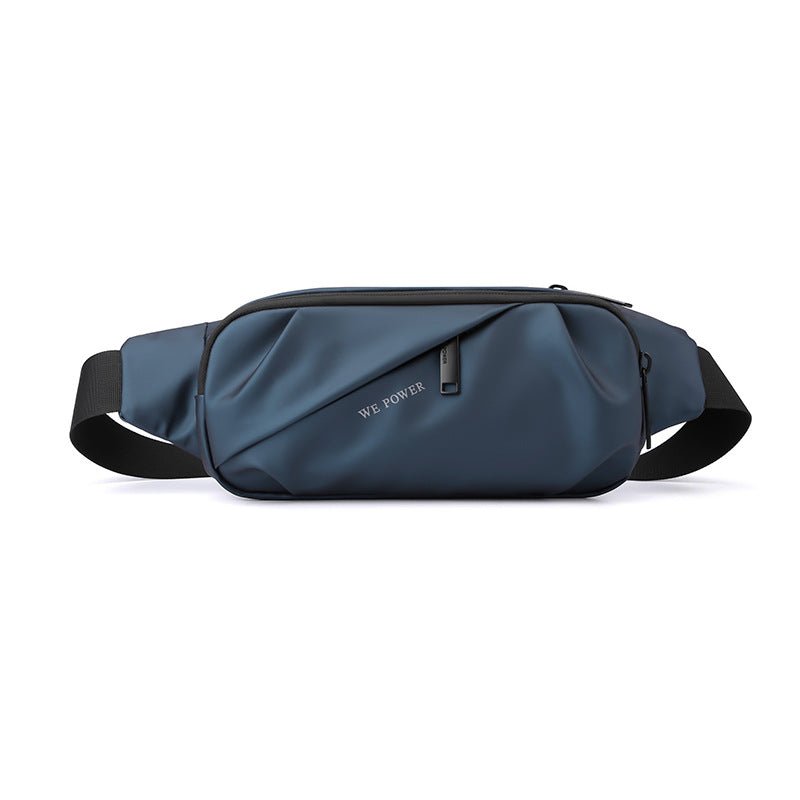 New Men's Multifunctional Waist Bag Water-repellent Casual Sports Chest Bag Outdoor Cycling Bag Fashionable Brand Crossbody Bag - MANDOTOS INTERNATIONAL