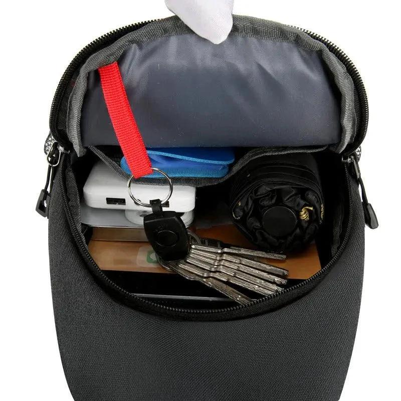 New Multifunctional Men's Shoulder Crossbody Bag Male Hard-Wearing Canvas Shoulder Messenger Bags Chest Bag - MANDOTOS