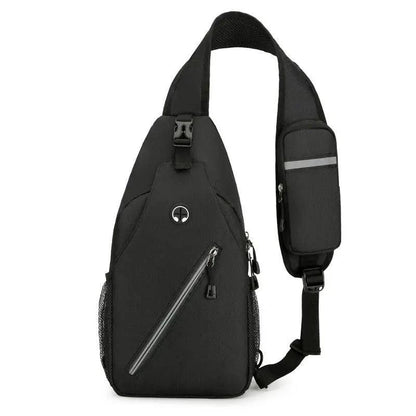 New Multifunctional Men's Shoulder Crossbody Bag Male Hard-Wearing Canvas Shoulder Messenger Bags Chest Bag - MANDOTOS