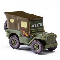Mandotos Disney Pixar Cars 1 55 Metal Alloy Diecast Toy Car Set Lightning McQueen Mater Jackson Storm The King Nine fingers Store