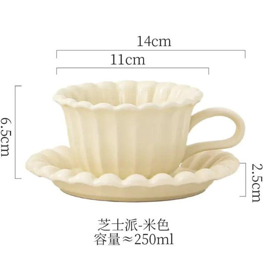 Nordic Charm Ceramic Cup Set - MANDOTOS