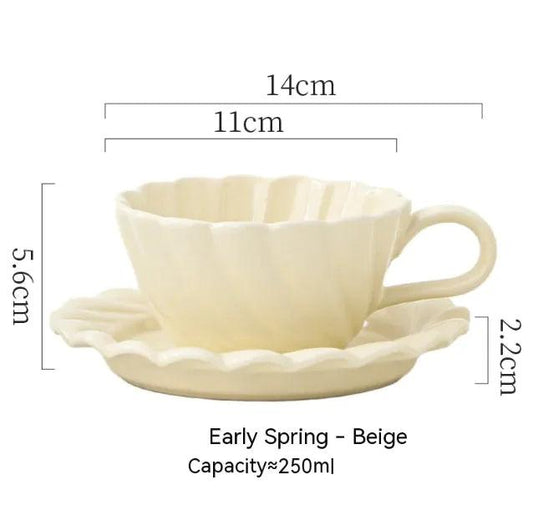 Nordic Charm Ceramic Cup Set - MANDOTOS