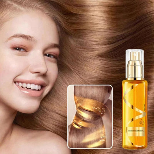 Perfume Soft Hair Care Oil - Nourishing Anti-Static Spray for Frizz-Free, Hydrated Locks - MANDOTOS