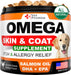 Omega 3 Dog Coat Enhancer Soft Chews 120 Count - MANDOTOS