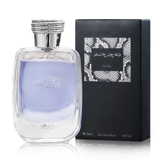 Original Hawas Men EDP Spray 100ml Long Lasting Signature Premium Arabian Daily Elegance Refreshing Luxurious Masculine Parfum - MANDOTOS