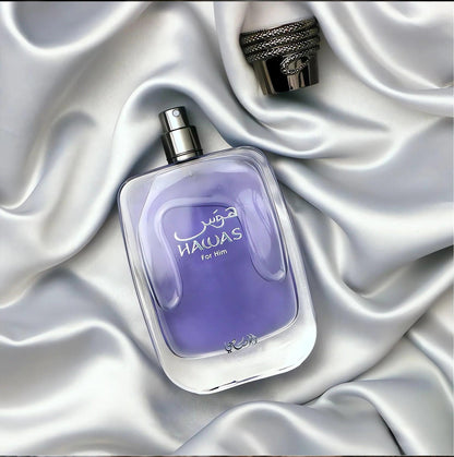 Original Hawas Men EDP Spray 100ml Long Lasting Signature Premium Arabian Daily Elegance Refreshing Luxurious Masculine Parfum - MANDOTOS