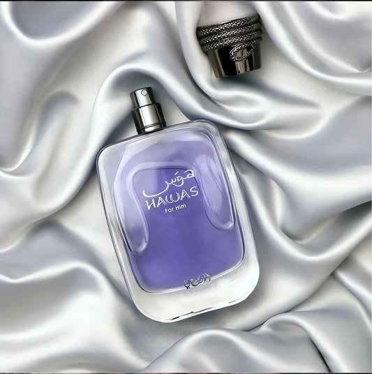 Original Hawas Men EDP Spray 100ml Long Lasting Signature Premium Arabian Daily Elegance Refreshing Luxurious Masculine Parfum - MANDOTOS
