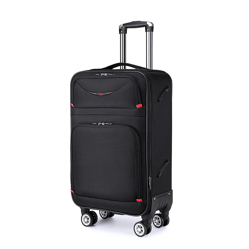 Oxford Unisex Travel Bag with Large Capacity Zipper Canvas Luggage with Lock Password Box Is Mainly - MANDOTOS INTERNATIONAL