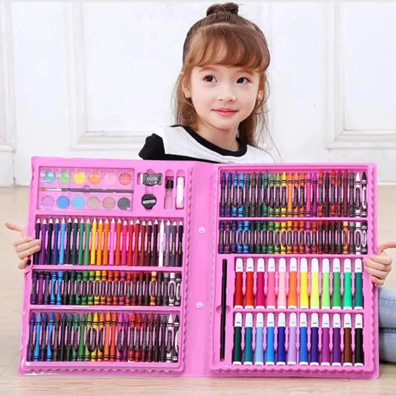 Painting Set, School Supplies, Brush Set, Oil Pastel Painting Set, Watercolor Pen Set - MANDOTOS
