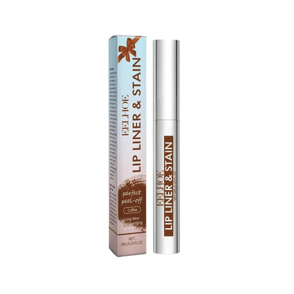 Peeling Lip Gloss Waterproof Lip Liner Stain Tattoo Long Lasting Makeup Peel Off Tattoo Lipgloss Hydrating Matte Lip Peel Off Lipliner Cosmetics - MANDOTOS