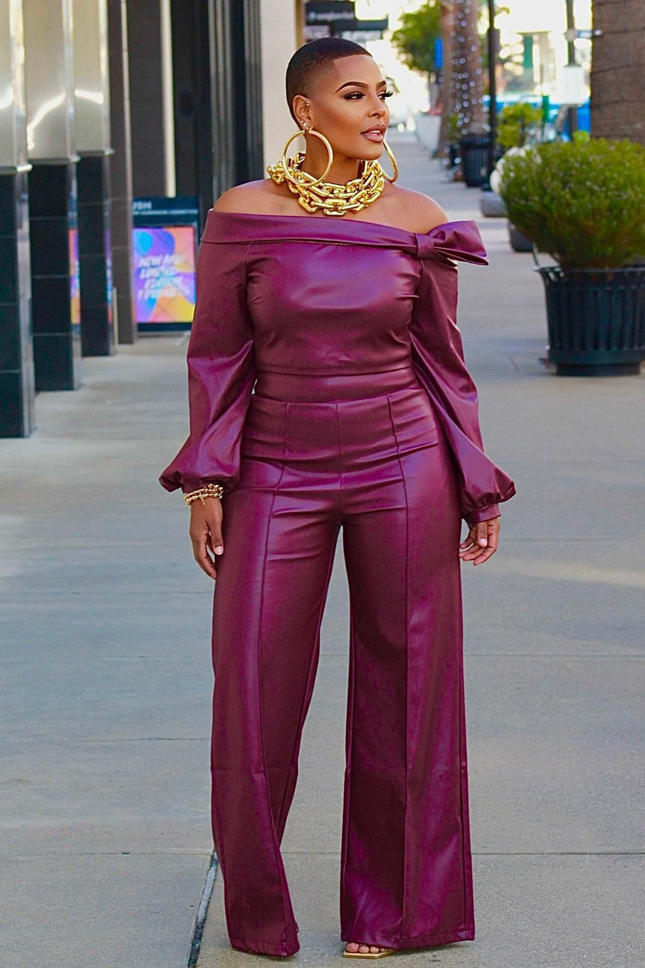 Personality Fashion Leather Suit Women - MANDOTOS