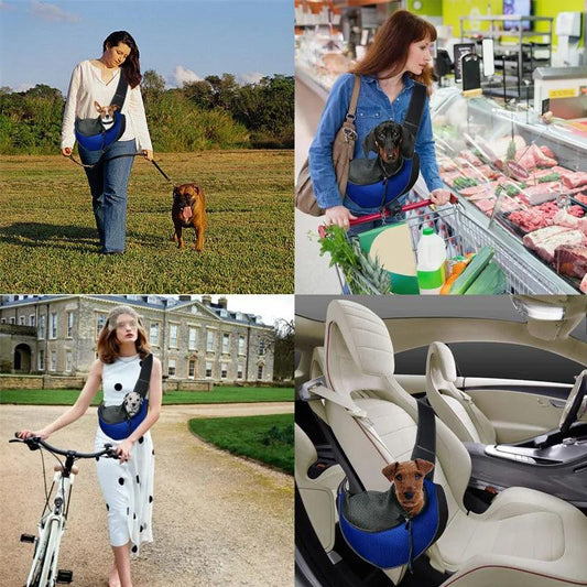 Pet Puppy Travel Shoulder Bag - MANDOTOS