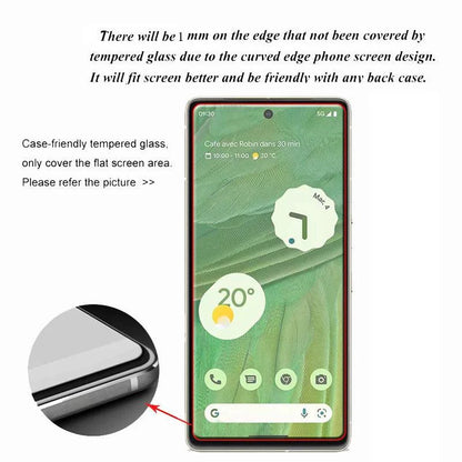 PixelGuard 4-Pack Tempered Glass Screen Protectors - 9H Impact Protection for Google Pixel 9, 8 Pro, 7, 6, 5, 4A, & More - MANDOTOS