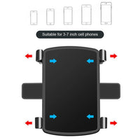 Portable Car Holder Rotatable Multifunction Dashboard/Rearview Mirror/Sun Visor Mount for iPhone Samsung Xiaomi Redmi Huawei - MANDOTOS INTERNATIONAL