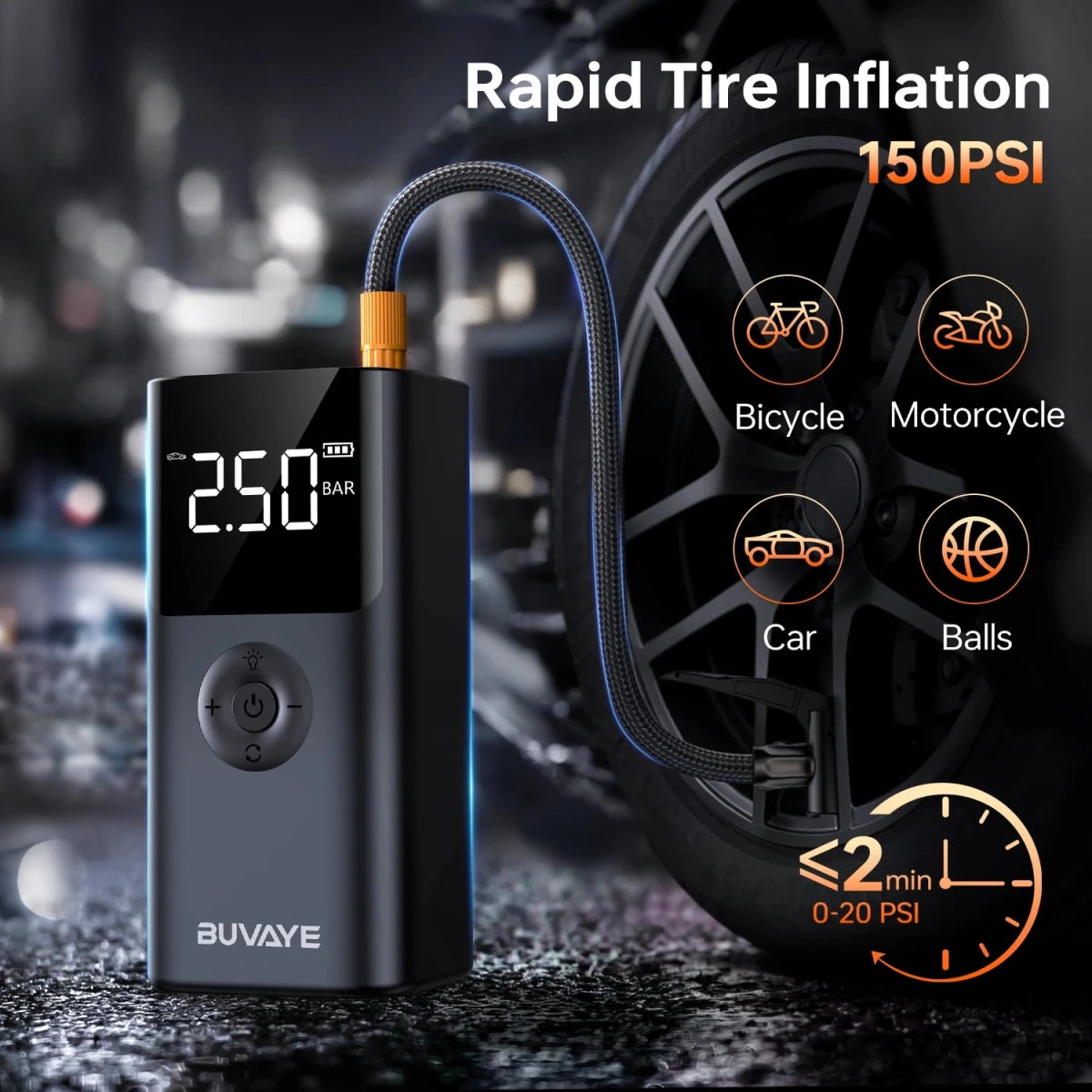 Portable Car Jump Starter with Air Compressor & Power Bank - Fast Shipping - MANDOTOS INTERNATIONAL