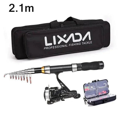 Portable Fishing Pro Rod Kit - MANDOTOS