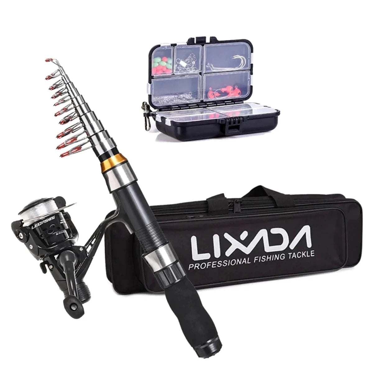 Portable Fishing Pro Rod Kit - MANDOTOS