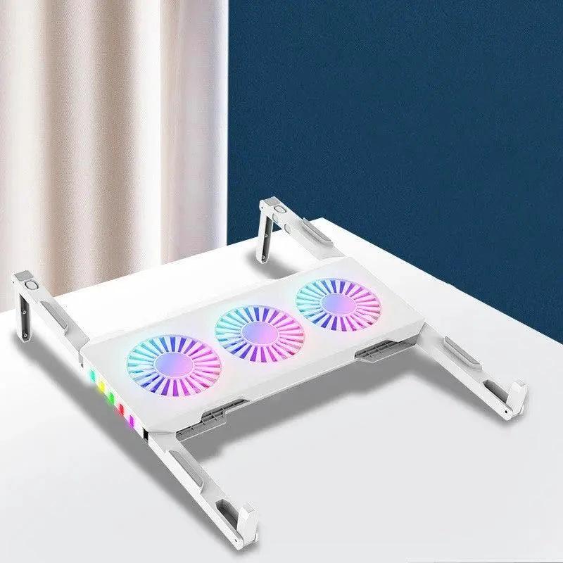 Portable Slim Smart Laptop Cooling Pad USB 3 Fans Gaming Laptop Cooler Fan For 17 Inch Cooler Plug Play For Notebook PC Laptop - MANDOTOS