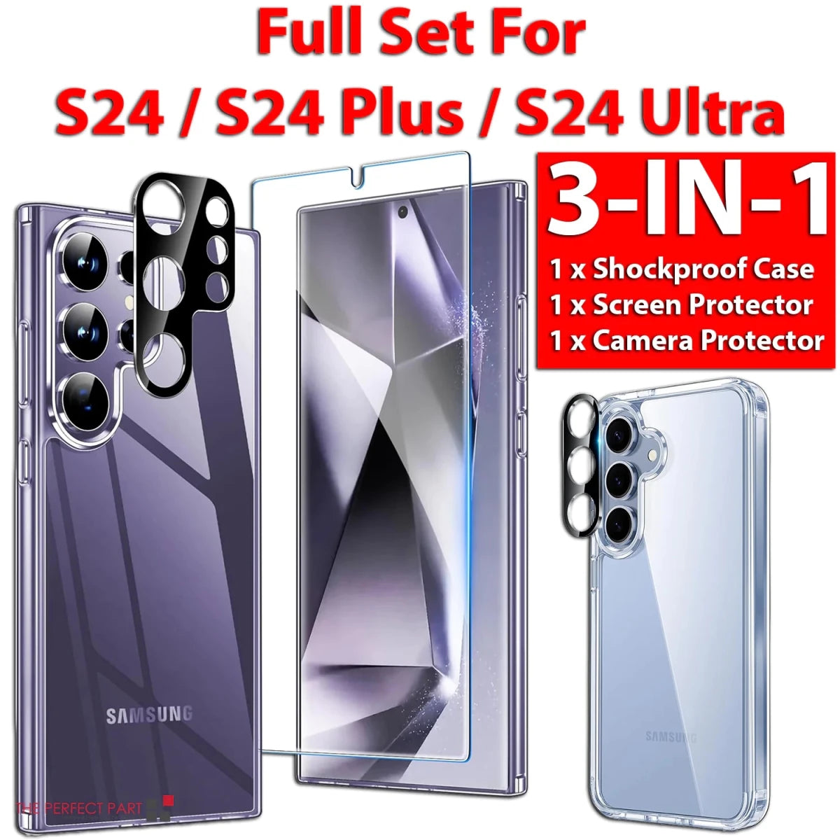 Samsung Galaxy S24 Ultra Plus Complete Protection Kit - MANDOTOS INTERNATIONAL