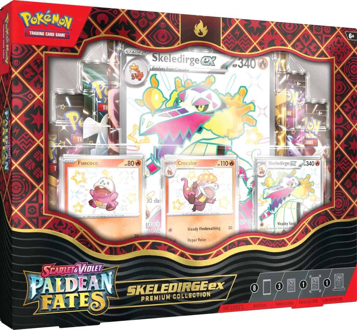 POKEMON TCG: Scarlet & Violet EX Shiny Fuecoco Premium Kit - MANDOTOS INTERNATIONAL