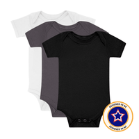 RAD NEUTRALS MONOCHROME ONESIE 3-PACK - MANDOTOS INTERNATIONALOnesie