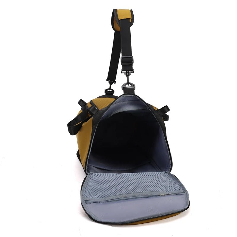 Waterproof Oxford Gym Bag Men Duffel Tote With Shoe Compartment - MANDOTOS INTERNATIONAL
